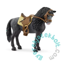 Schleich 42708 Pura Raza Spanyol Mare nyereggel és kantárral - Horse Club