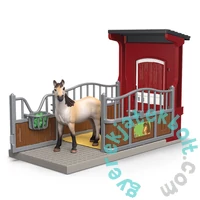 Schleich 42724 Ponybox Mustang kancával játékszett - Farm World (SLH42724)