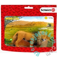Schleich 14726S Üvöltő oroszlán figura - Wild Life (SLH14726S)