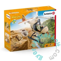Schleich 42476 Állatmentő helikopter játékszett - Wild Life (SLH42476)