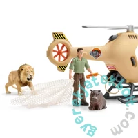 Schleich 42476 Állatmentő helikopter játékszett - Wild Life (SLH42476)