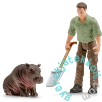 Schleich 42476 Állatmentő helikopter játékszett - Wild Life (SLH42476)