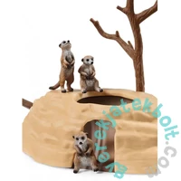 Schleich 42595 Szurikátadomb játékszett - Wild Life