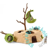 Schleich 42595 Szurikátadomb játékszett - Wild Life