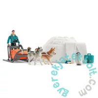 Schleich 42624 Antarktiszi expedíció játékszett - Wild Life