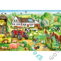 Schmidt 100 db-os puzzle - Merry Farmyard (56003)