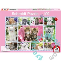 Schmidt 100 db-os puzzle - Kittens (56135)
