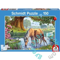 Schmidt 150 db-os puzzle - Pferde am Bach (56161)