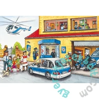 Schmidt 3 x 24 db-os puzzle - Fire Brigade and Police (56215)