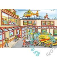 Schmidt 3 x 24 db-os puzzle - Fire Brigade and Police (56215)