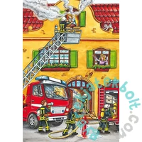 Schmidt 3 x 24 db-os puzzle - Fire Brigade and Police (56215)