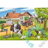 Schmidt 3 x 24 db-os puzzle - On the Farm (56216)