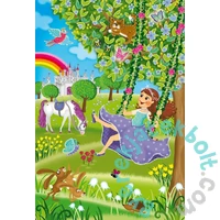 Schmidt 3 x 48 db-os puzzle - Princess in the castle garden (56225)