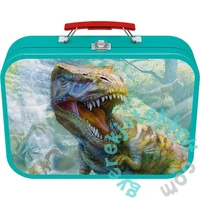 Schmidt 2x60+2x100 db-os puzzle fém bőröndben - Dinosaurs Puzzle-Box (56495)