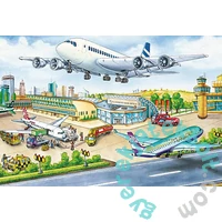 Schmidt 2x26+2x48 db-os puzzle fém bőröndben - Verkehrsmittel (56508)Schmidt 2x26+2x48 db-os puzzle fém bőröndben - Verkehrsmittel Puzzle-Box (56508)