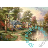 Schmidt 1500 db-os puzzle - Hometown Lake, Thomas Kinkade (57452)
