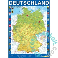 Schmidt 1000 db-os puzzle - Map of Germany (58287)