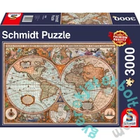 Schmidt 3000 db-os puzzle - Ancient World Map (58328)