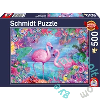 Schmidt 500 db-os puzzle - Flamingos (58342)