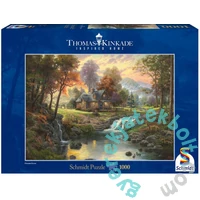Schmidt 1000 db-os puzzle - Mountain Retreat, Thomas Kinkade (58445)