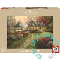 Schmidt 1000 db-os puzzle - Make a Wish Cottage, Thomas Kinkade (58463)