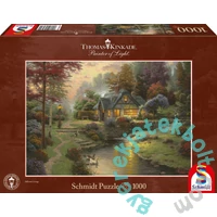 Schmidt 1000 db-os puzzle - Stillwater Cottage, Thomas Kinkade (58464)