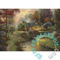 Schmidt 1000 db-os puzzle - Stillwater Cottage, Thomas Kinkade (58464)