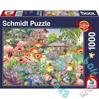 Schmidt 1000 db-os puzzle - Blooming garden (58975)
