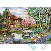 Schmidt 1000 db-os puzzle - House on the Lake (58985)