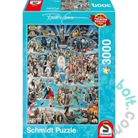 Schmidt 3000 db-os puzzle - Hollywood XXL, Renato Casaro (59347)