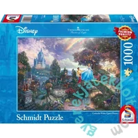 Schmidt 1000 db-os puzzle - Disney - Cinderella, Kinkade (59472)