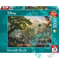 Schmidt 1000 db-os puzzle - Disney - The Jungle Book, Kinkade (59473)