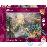 Schmidt 1000 db-os puzzle - Disney - Beauty and the Beast, Kinkade (59475)
