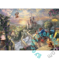 Schmidt 1000 db-os puzzle - Disney - Beauty and the Beast, Kinkade (59475)