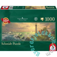 Schmidt 1000 db-os Panoráma puzzle - Lighthouse Seascape, Thomas Kinkade (59477)