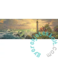 Schmidt 1000 db-os Panoráma puzzle - Lighthouse Seascape, Thomas Kinkade (59477)