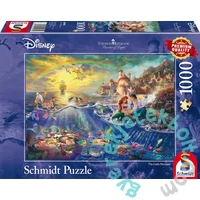 Schmidt 1000 db-os puzzle - Disney - The Little Mermaid, Kinkade (59479)