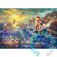 Schmidt 1000 db-os puzzle - Disney - The Little Mermaid, Kinkade (59479)