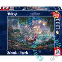 Schmidt 1000 db-os puzzle - Disney - Rapunzel, Kinkade (59480)