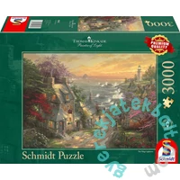 Schmidt 3000 db-os puzzle - The Village Lighthouse, Thomas Kinkade (59482)