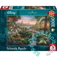 Schmidt 1000 db-os puzzle - Disney - 101 Dalmatians, Kinkade (59489)