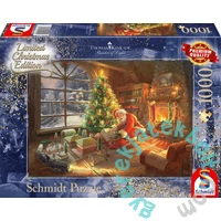 Schmidt 1000 db-os puzzle - Santa Claus is here!, Thomas Kinkade (59495)