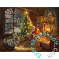 Schmidt 1000 db-os puzzle - Santa Claus is here!, Thomas Kinkade (59495)
