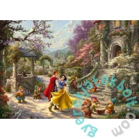 Schmidt 1000 db-os puzzle - Disney - Snow White - Dance with the Prince, Kinkade (59625)