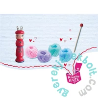 Schmidt - Fonalas horgoló kreatív játékszett fémdobozban