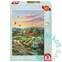 Schmidt 1000 db-os puzzle - Peaceful Valley Vineyard - Thomas Kinkade (57366)