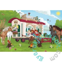 Schmidt 100 db-os Schleich puzzle figurával - Horse club (56463)