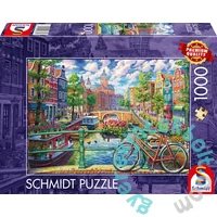 Schmidt 1000 db-os puzzle - Amsterdam canal charm (58877)