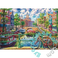 Schmidt 1000 db-os puzzle - Amsterdam canal charm (58877)