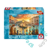 Schmidt 1000 db-os puzzle - At the pier (58890)